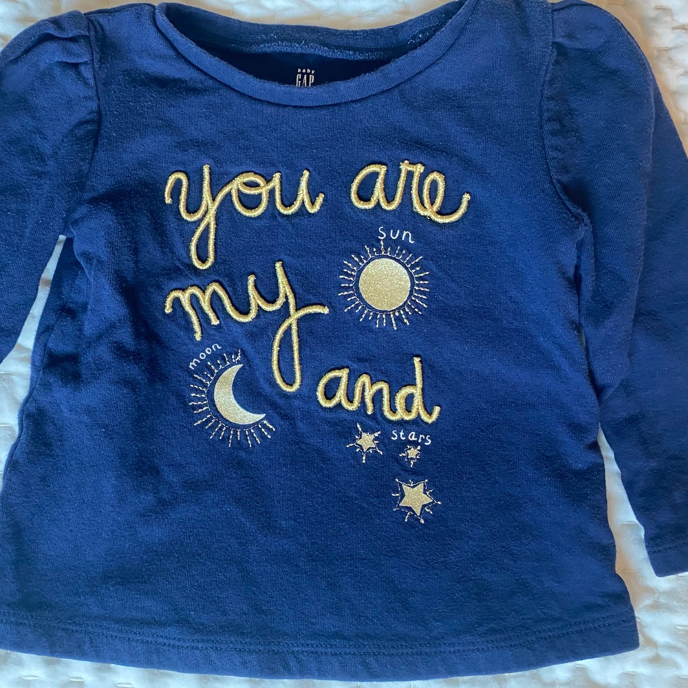 Gap long sleeve shirt - 18M-24M
